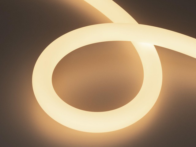 Лента герметичная MOONLIGHT-SIDE-A336-D25mm 24V Warm3000 360deg (14.4 W/m, IP65, 2835, 5m, wire x2) (Arlight, Вывод боковой, 3 года) фото:3