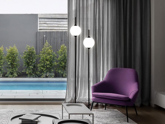 Напольный светильник (торшер) Maytoni Z020FL-L12BK фото:26
