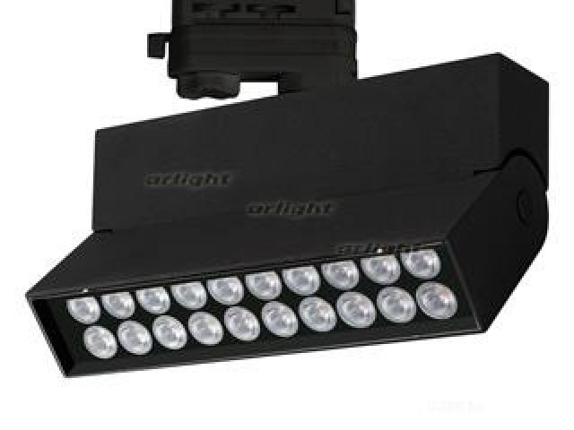 Светильник LGD-LOFT-TRACK-4TR-S170-10W Warm3000 (BK, 24 deg, DALI) (Arlight, IP20 Металл, 3 года) фото:1