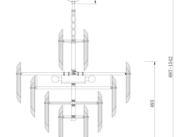 Подвесной светильник Maytoni DIA200PL-06G фото:20