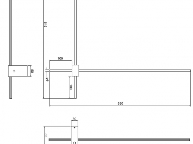 Настенный светильник (бра) Technical C070WL-L6W3K фото:11
