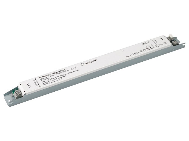 Блок питания ARV-SP-24100-LINEAR-PFC-DALI2-PD (24V, 4.2A, 100W) (Arlight, IP20 Металл, 5 лет) фото:3
