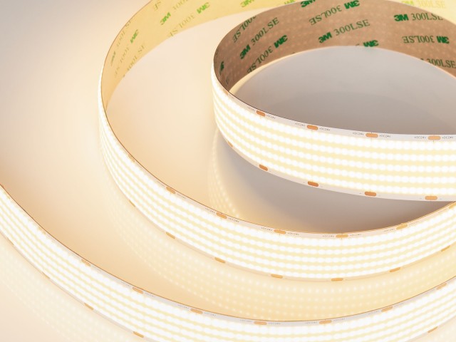 Лента COB-X1600-30mm 24V Warm3000 (40 W/m, IP20, 5m) (Arlight, CRI>90) фото:4