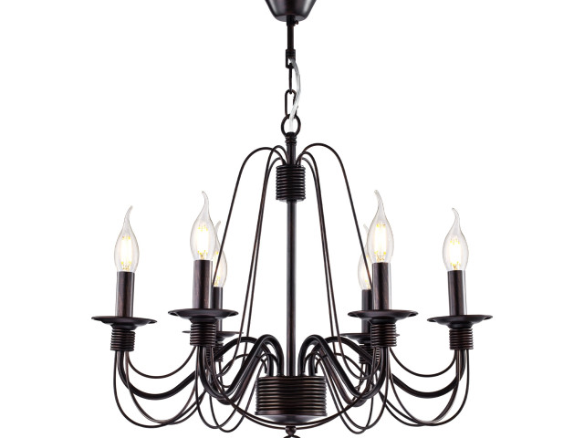 Люстра Freya FR2046-PL-06-BR фото:9
