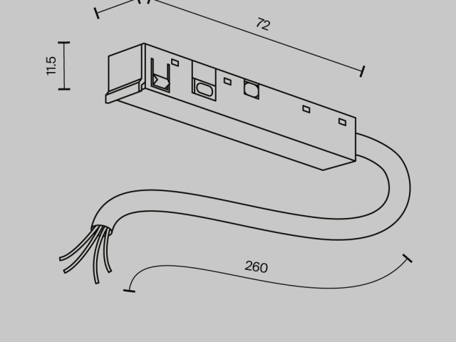Комплектующие для трековой системы Technical TRA239B-42B фото:1