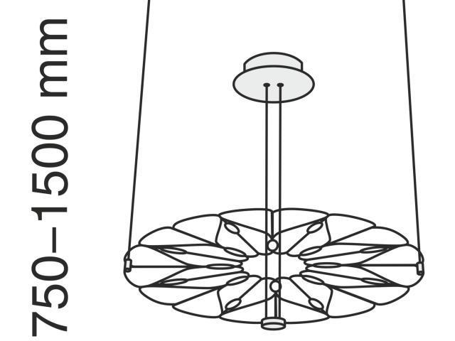 Подвесной светильник Maytoni MOD037PL-L16B фото:10