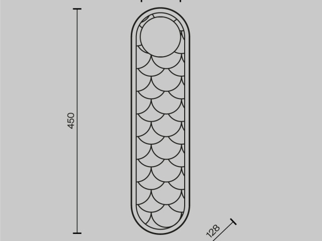 Настенный светильник (бра) Maytoni MOD473WL-L25BSK фото:15