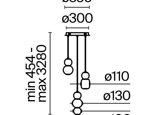 Подвесной светильник Maytoni MOD273PL-L33G3K фото:10