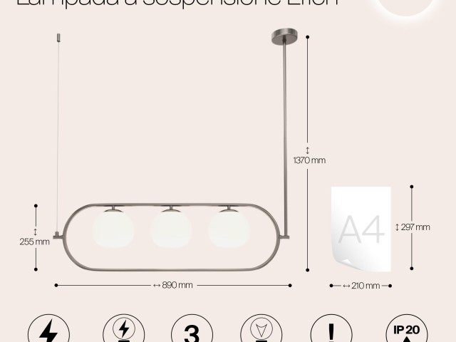 Подвесной светильник Maytoni MOD221PL-03N фото:18