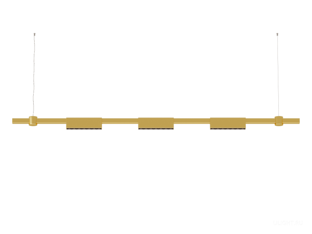 Подвесной светильник HOKASU PL11 (GOLD/1500mm – 190mm/3K/10.5W/40deg) фото:1