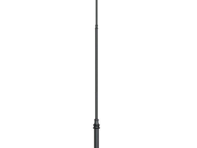 Опора фланцевая OXOR-OT3-DE-D160-L4000 (BK) (Arlight, Сталь) фото:1