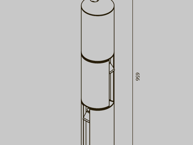 Ландшафтный светильник Outdoor O468FL-L9B3K фото:10