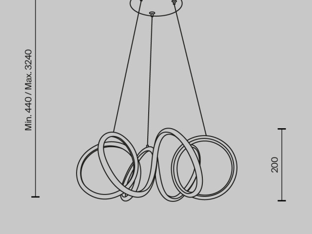 Подвесной светильник Maytoni MOD241PL-L60BK фото:7