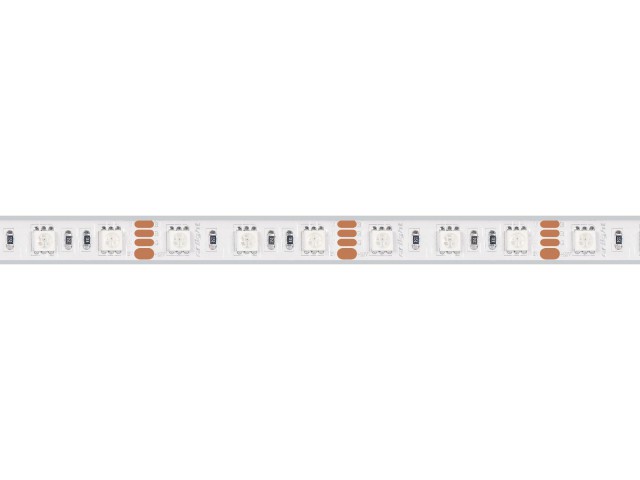 Лента герметичная RTW-PS-B60-12mm 12V RGB (14.4 W/m, IP67, 5060, 5m) (Arlight, 14.4 Вт/м, IP67) фото:17