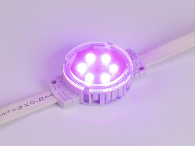 Модуль управляемый SPI-F6-D40 24V RGB-RAM-Auto (1.25W, IP68, 120 deg) (Arlight, Пластик, 3 года) фото:11