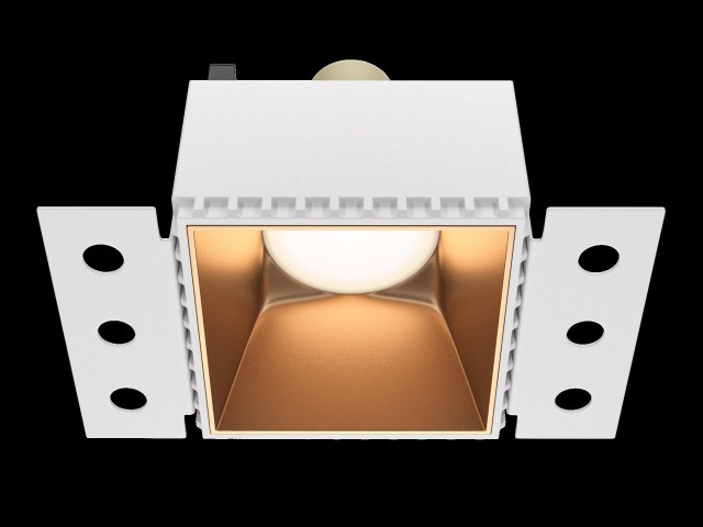 Встраиваемый светильник Technical DL051-01-GU10-SQ-WMG фото:12
