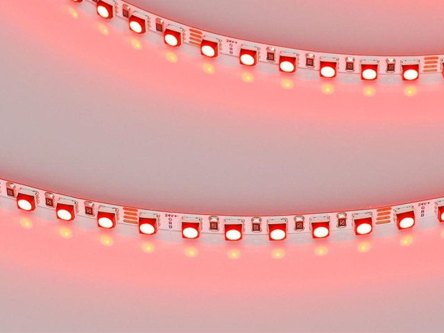 Лента MINI-F120-5mm 24V RGB (8 W/m, IP20, 3535, 5m) (Arlight, узкая) фото:5