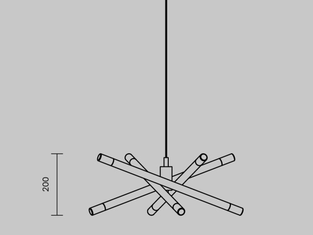 Подвесной светильник Freya FR6130PL-L24B фото:6