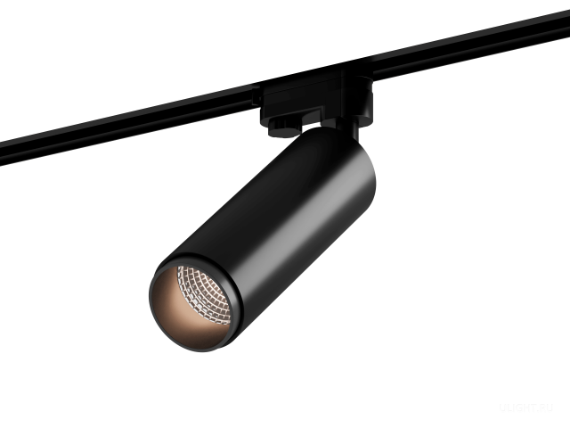 Трековый светильник HOKASU Tube Zoom TR4 (55-120/ral9005 – 10w/3090/12-50deg) фото:1