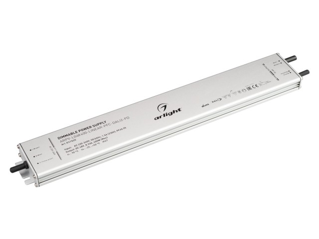 Блок питания ARPV-LG48400-LINEAR-PFC-DALI2-PD (48V, 8.3A, 400W) (Arlight, IP67 Металл, 5 лет) фото:1