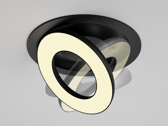 Встраиваемый светильник Technical DL102-12W2.7K-B фото:2