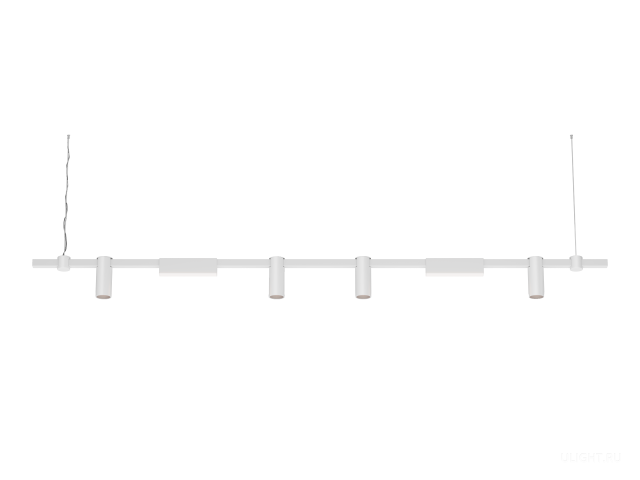 Подвесной светильник HOKASU PL10 (RAL9003/2000mm – 200mm/LT70/120deg – D55/140mm – 3K/52W) фото:1