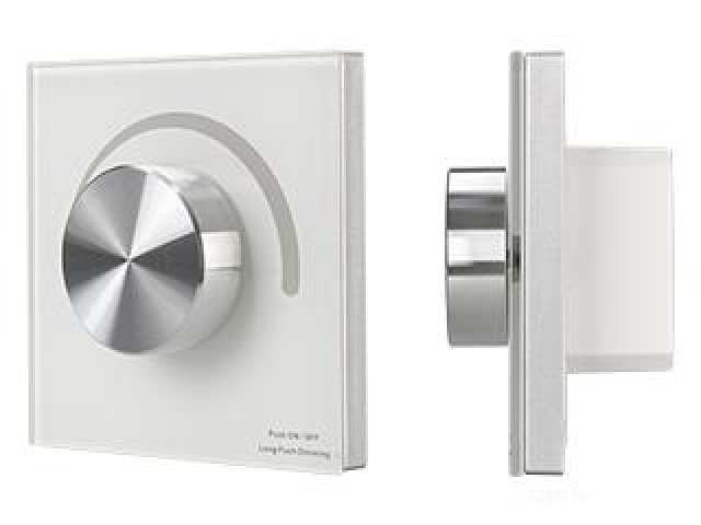 Панель SMART-P37-DIM-IN White (230V, 1.2A, TRIAC, Rotary, 2.4G) (Arlight, IP20 Пластик, 5 лет) фото:9