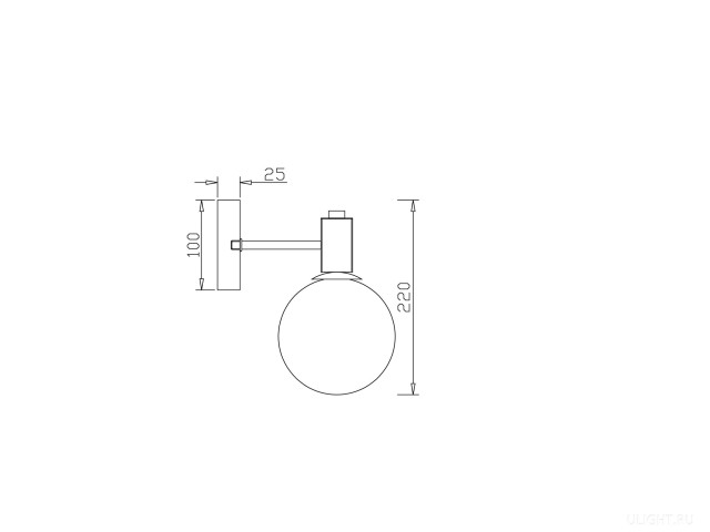 Настенный светильник (бра) Freya FR5175WL-01BS фото:6