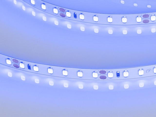 Лента RT-A120-8mm 24V Blue (9.6 W/m, IP20, 5m) (Arlight, 9.6 Вт/м, IP20) фото:4