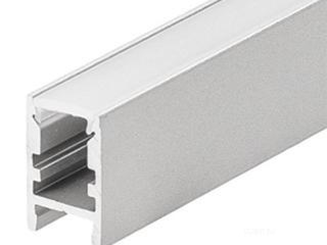 Профиль с экраном ALU-SWISS-2000 ANOD+FROST (Arlight, Алюминий) фото:2