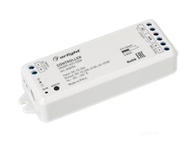 Контроллер SMART-K31-CDW (12-24V, 2x5A, 2.4G) (Arlight, IP20 Пластик, 5 лет) фото:3