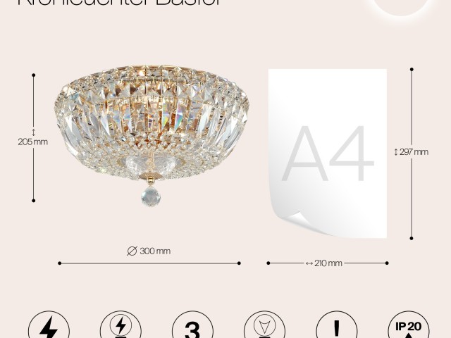 Люстра Maytoni DIA100-CL-03-G фото:20