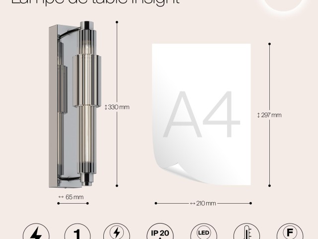 Настенный светильник (бра) Maytoni MOD308WL-L9CH3K фото:12