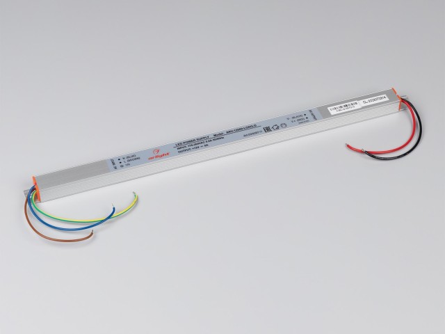Блок питания ARV-12060-LONG-D (12V, 5A, 60W) (Arlight, IP20 Металл, 2 года) фото:6