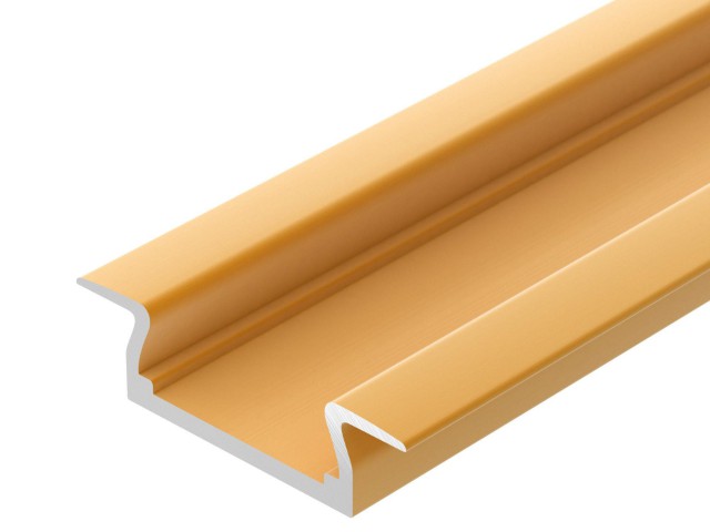 Профиль MIC-F-2000 ANOD Gold Light (Arlight, Алюминий) фото:2