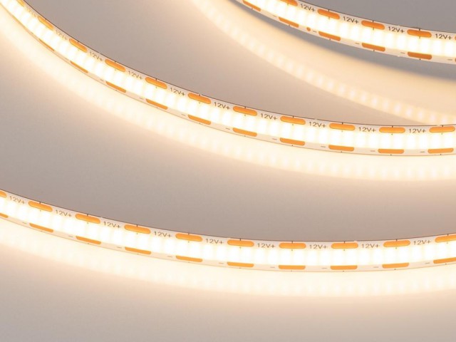 Лента COB-X400-8mm 12V Warm3000 (9 W/m, IP20, CSP, 2.5m) (Arlight, -) фото:4