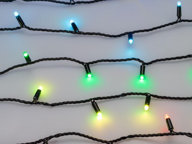 Светодиодная гирлянда ARD-STRING-CLASSIC-10000-BLACK-100LED-LIVE RGB-DMX (24V, 10W) (Ardecoled, IP65) фото:4