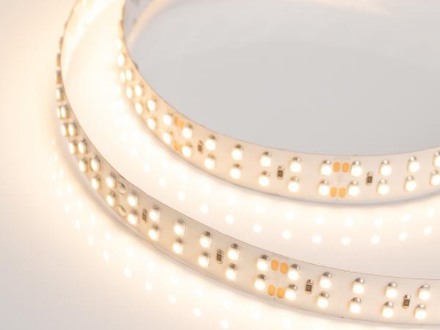 Лента RT 2-5000 24V Warm3000 2x2 (3528, 1200 LED, LUX) (Arlight, 19.2 Вт/м, IP20) фото:8