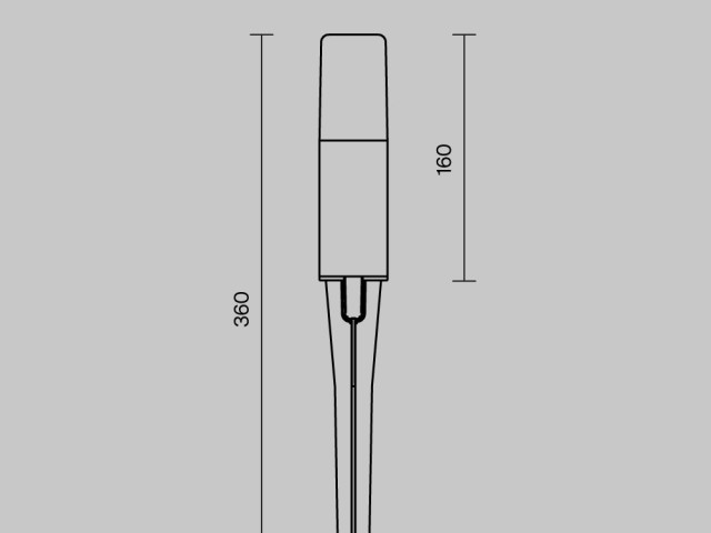 Ландшафтный светильник Outdoor O416FL-L3B3K фото:17