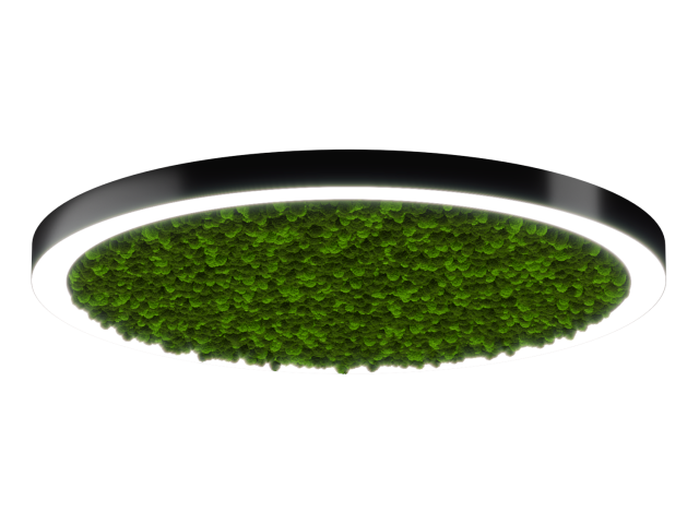 Светильник HOKASU Halo Moss (RAL9005/D1250/LT70 — 4K/118W/120deg) фото:1