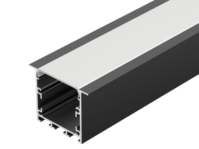 Профиль LINIA49-F-M-3000 BLACK (Arlight, Алюминий) фото:2