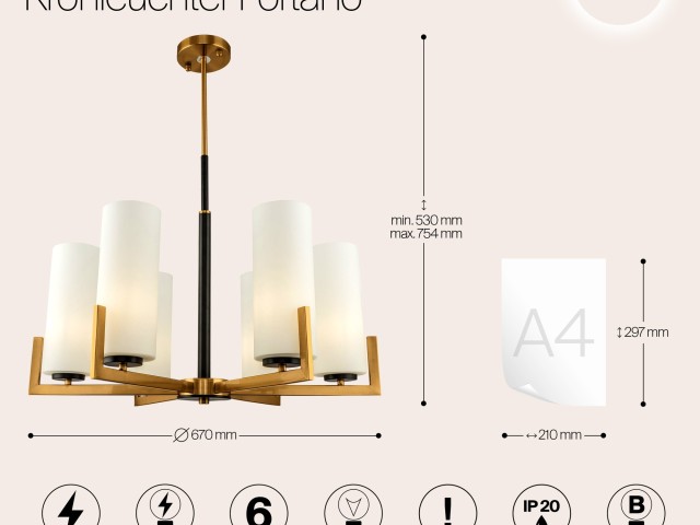 Люстра Maytoni MOD089PL-06BS фото:11