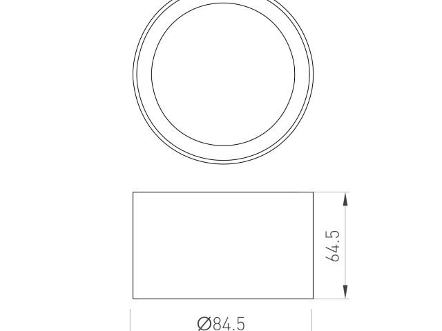 Кольцо антибликовое LGD-ANTIGLARE-RING-R85 (WH) (Arlight, Металл) фото:2
