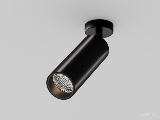 Накладной светильник HOKASU Tube ON (85-130/ral9005 – 30w/2797/60deg) фото:7
