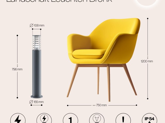 Ландшафтный светильник Outdoor O576FL-01B фото:44