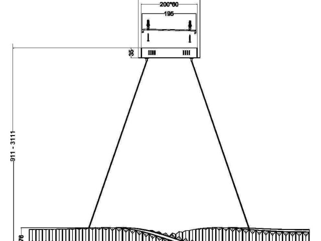 Подвесной светильник Maytoni P097PL-L36BS3K фото:2