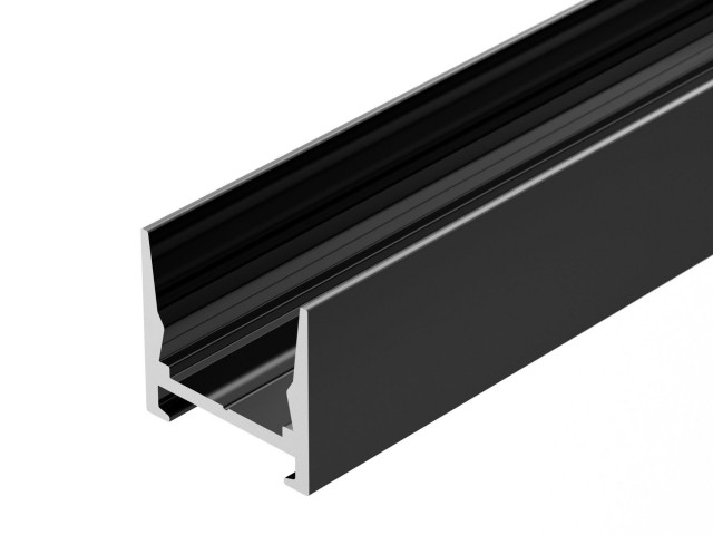 Профиль MIC-H-COMFY-2000 ANOD BLACK (Arlight, Алюминий) фото:5