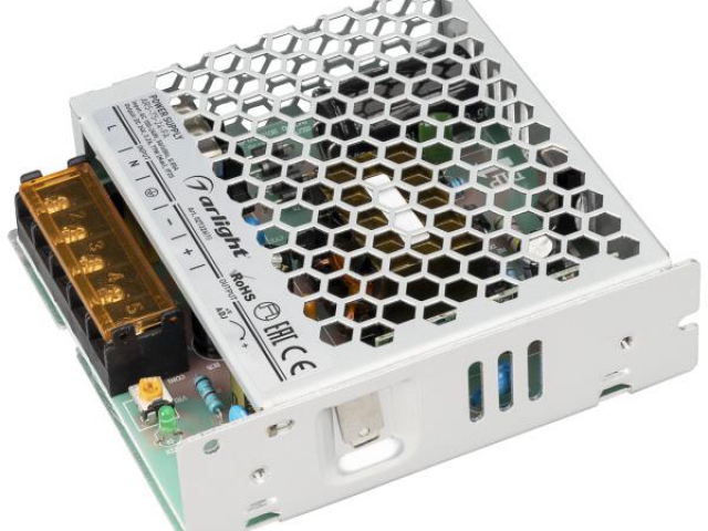 Блок питания ARS-75-24-FA (24V, 3.2A, 77W) (Arlight, IP20 Сетка, 3 года) фото:2