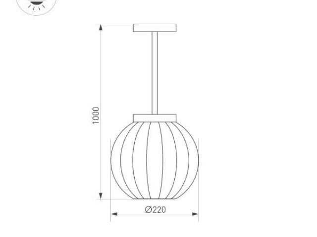 Светильник LGD-PEARL-HANG-7W Warm3000 (GR, 164 deg, 230V) (Arlight, IP65 Металл, 3 года) фото:1