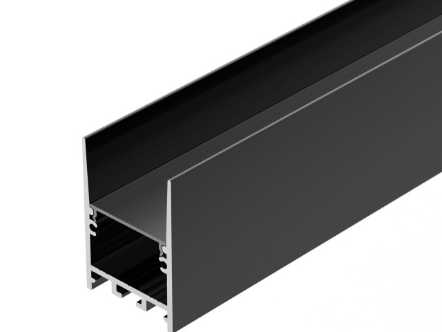 Профиль SL-COMFORT-3551-2000 ANOD BLACK (Arlight, Алюминий) фото:1